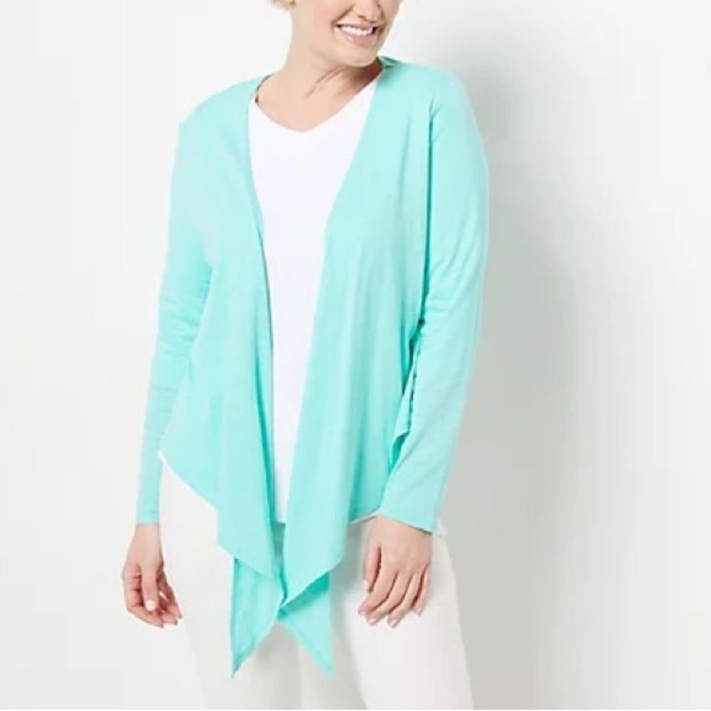 Belle by Kim Gravel Slub Knit Shrug